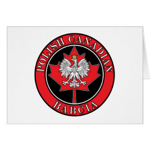 Polish Canadian Maple Leaf Babcia