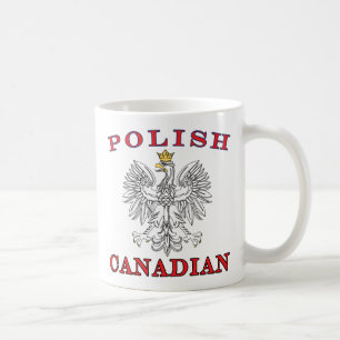Polish Canadian White Eagle Coffee Mug