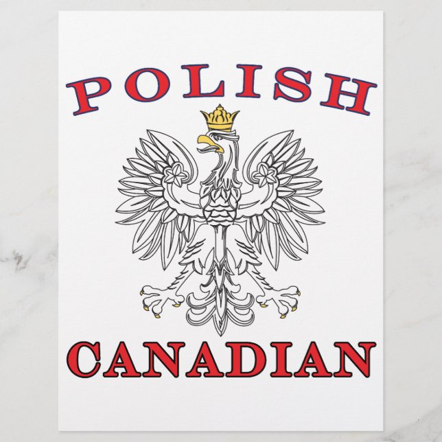 Polish Canadian White Eagle Flyer (Front)
