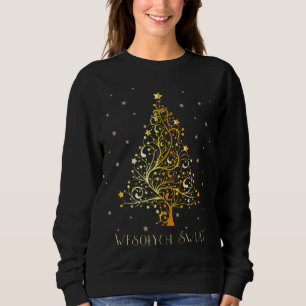 Polish Christmas Tree Poland Decoration Ornament S Sweatshirt