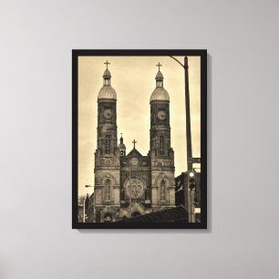 Polish Church  Canvas Print