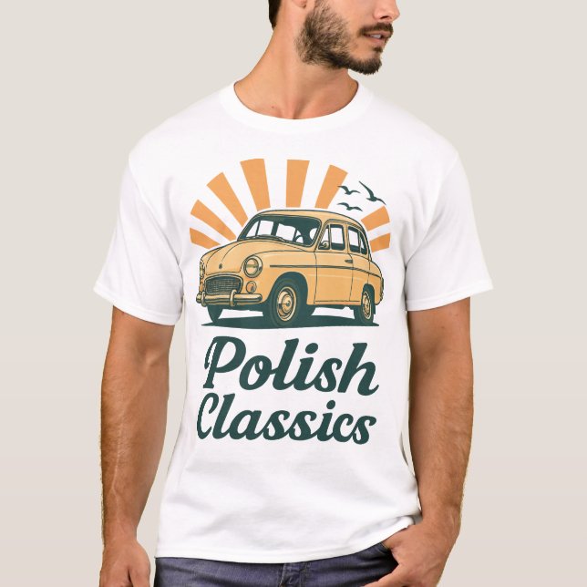 Polish Classics Retro Syrena T-Shirt (Front)