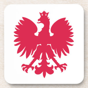 Polish Coat of Arms Eagle Coaster