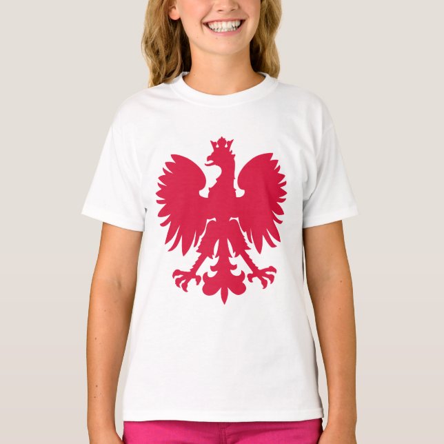 Polish Coat of Arms Eagle T-Shirt (Front)