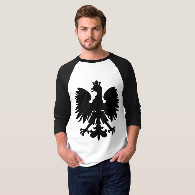 Polish Coat of Arms Eagle T-Shirt (Front Full)