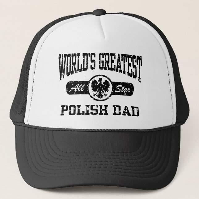 Polish Dad Trucker Hat (Front)