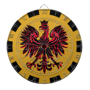 Polish Dartboard, Eagle & Flag darts / game board Dartboard