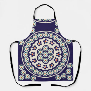 Polish design of traditional ceramics apron