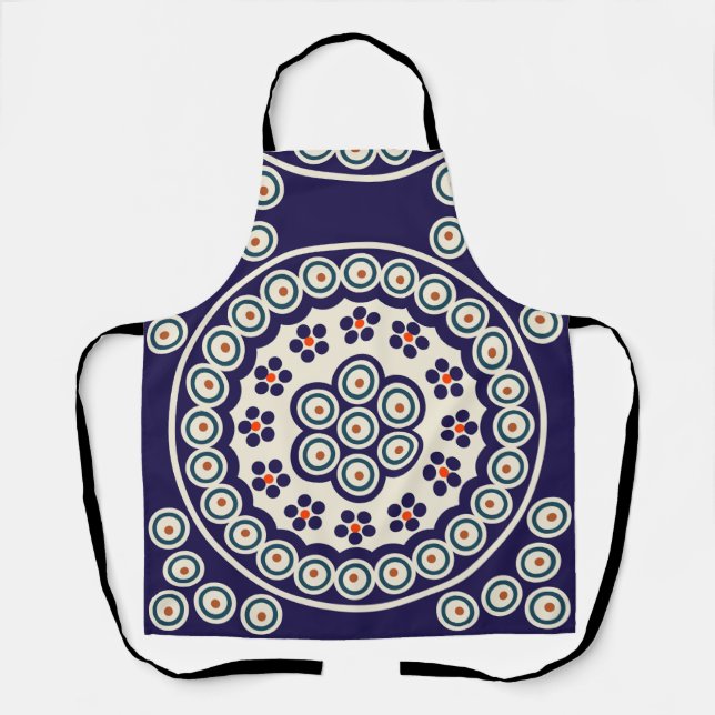 Polish design of traditional ceramics apron (Front)