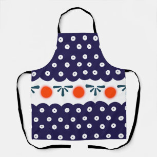 Polish design of traditional ceramics apron