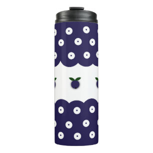 Polish design of traditional ceramics thermal tumbler