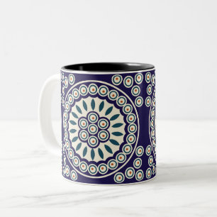 Polish design of traditional ceramics Two-Tone coffee mug