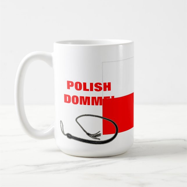 POLISH DOMME! COFFEE MUG (Left)