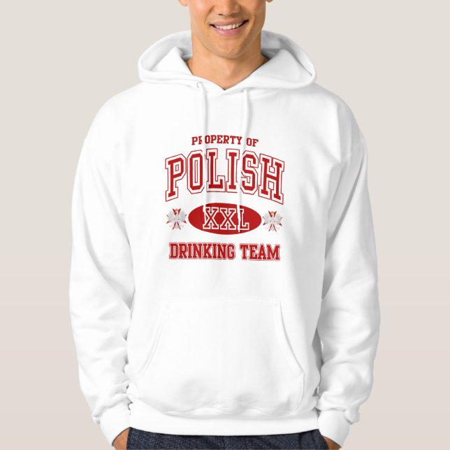 Polish Drinking Team Hoodie (Front)