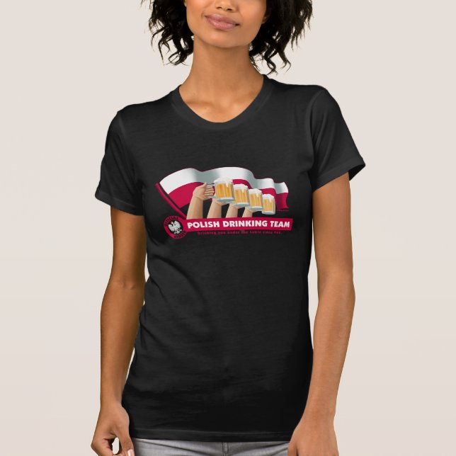 Polish Drinking Team Women T-Shirt (Front)