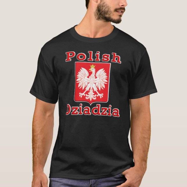 Polish Dziadzia Eagle T-Shirt (Front)