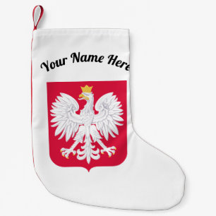 Polish Eagle Christmas Stocking
