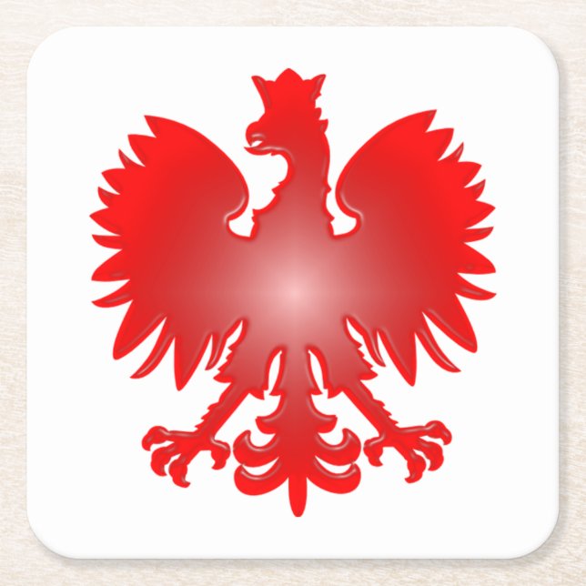 Polish Eagle Coaster (Front)