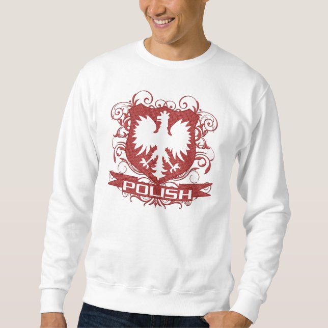 Polish Eagle Crest Sweatshirt (Front)