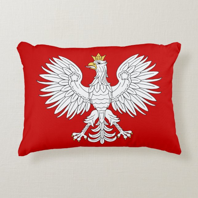 Polish Eagle Decorative Cushion (Front)