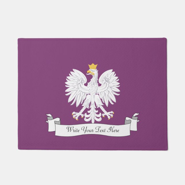 Polish eagle doormat (Front)