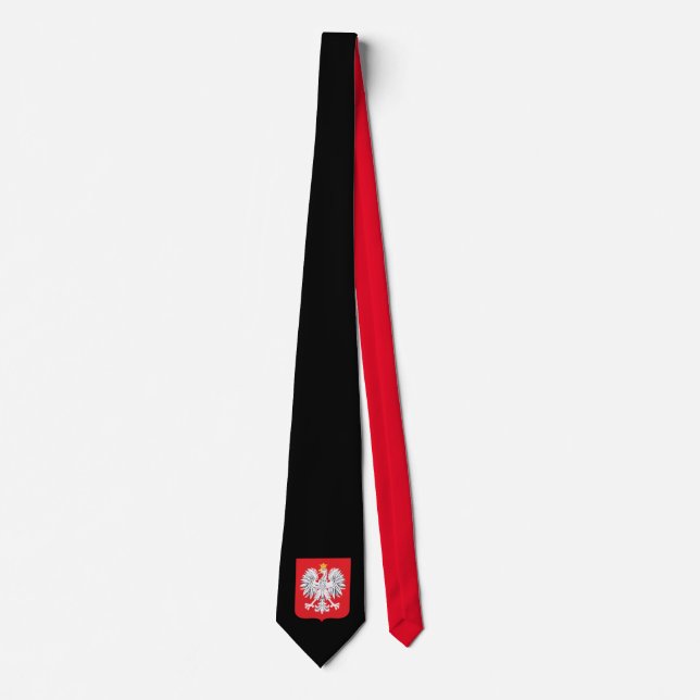 Polish Eagle Flag Tie (Front)