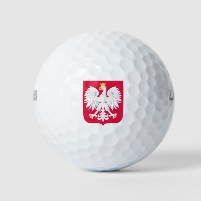 Polish Eagle Golf Balls (Front)