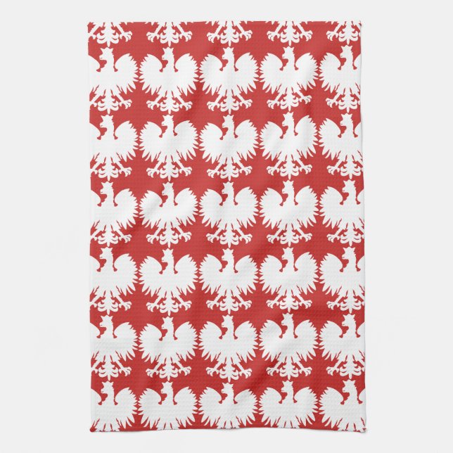Polish Eagle Kitchen Towel (Vertical)