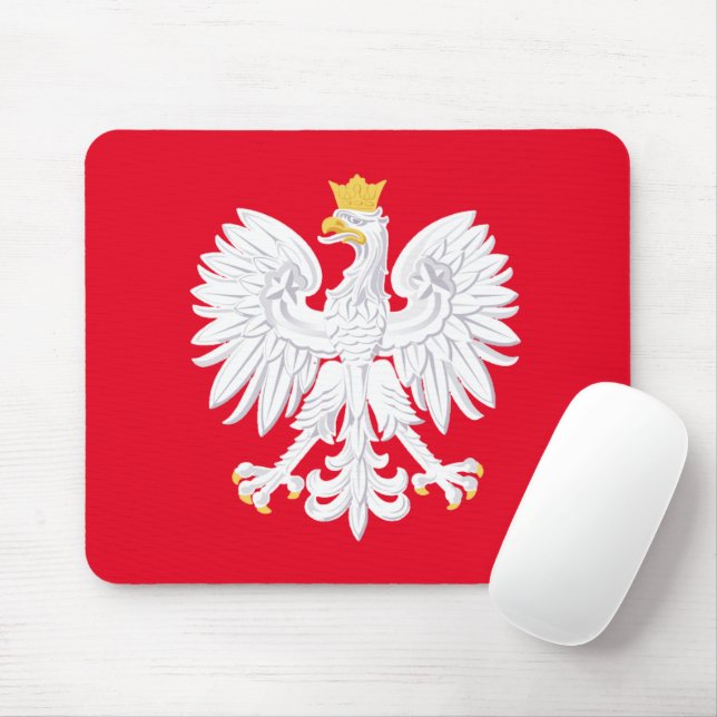 Polish Eagle Mousepad (With Mouse)