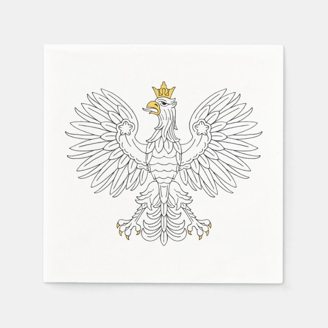 Polish Eagle Napkin (Front)