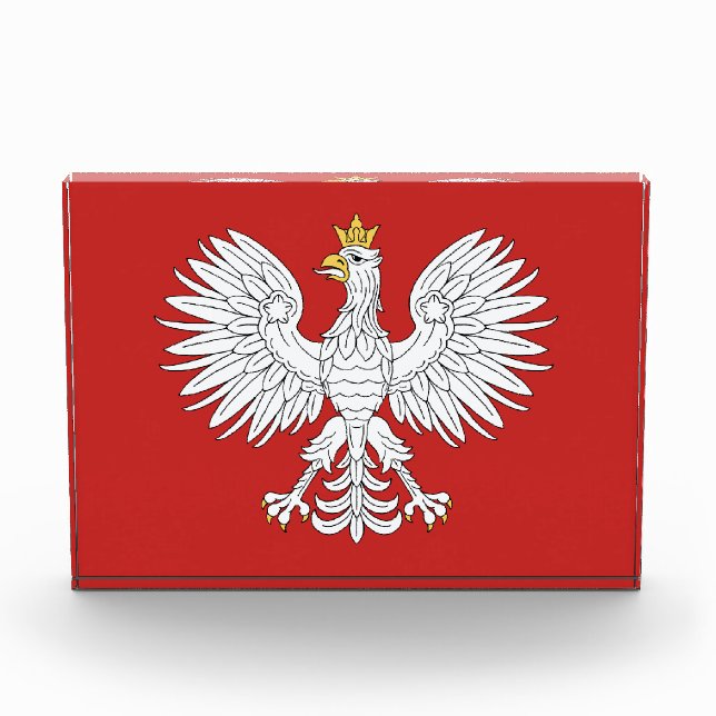 Polish Eagle Photo Block (Front)