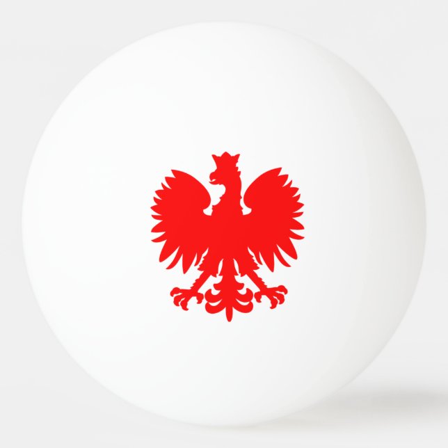 Polish Eagle Ping Pong Ball (Front)
