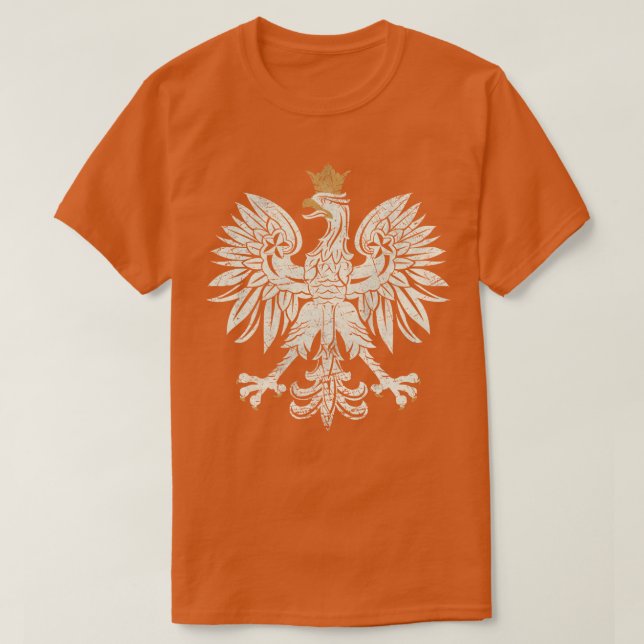 Polish Eagle Shield V01 T-Shirt (Design Front)