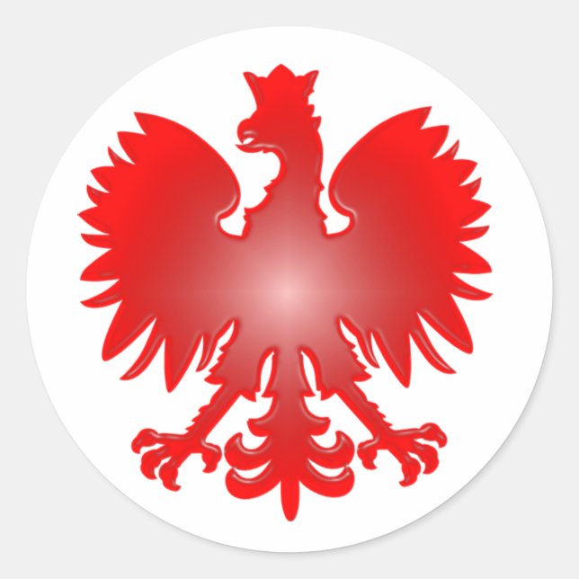 Polish Eagle Sticker (Front)
