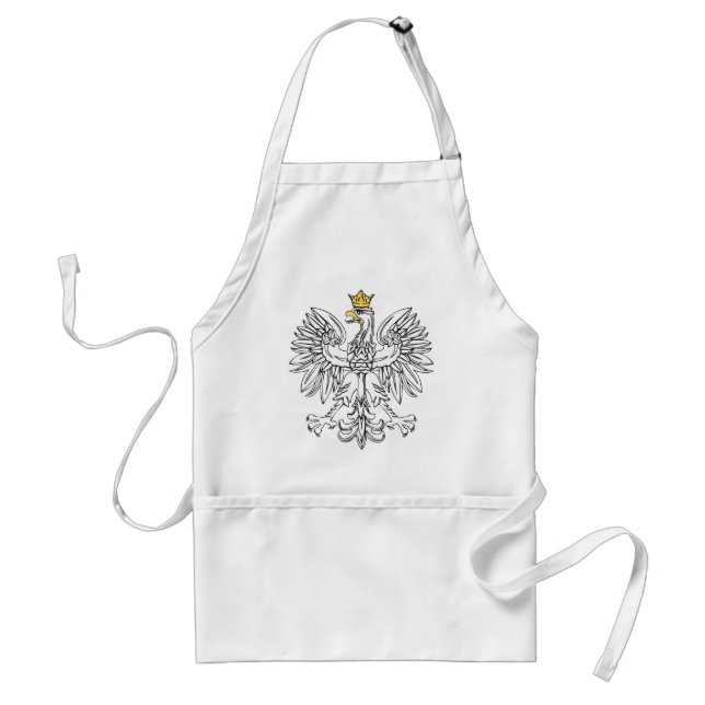 Polish Eagle With Gold Crown Standard Apron (Front)