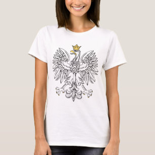 Polish Eagle With Gold Crown T-Shirt