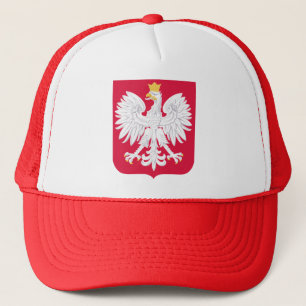 Polish Emblem - Poland Shield - Polska Herb Polski Trucker Hat