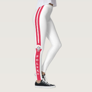 Polish Flag Eagle & Poland fashion patriots /sport Leggings