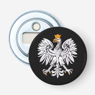 Polish flag & Eagle, Poland holiday party /sports Bottle Opener