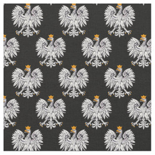 Polish Flag & Eagle, Poland Trendy Fabric /fashion
