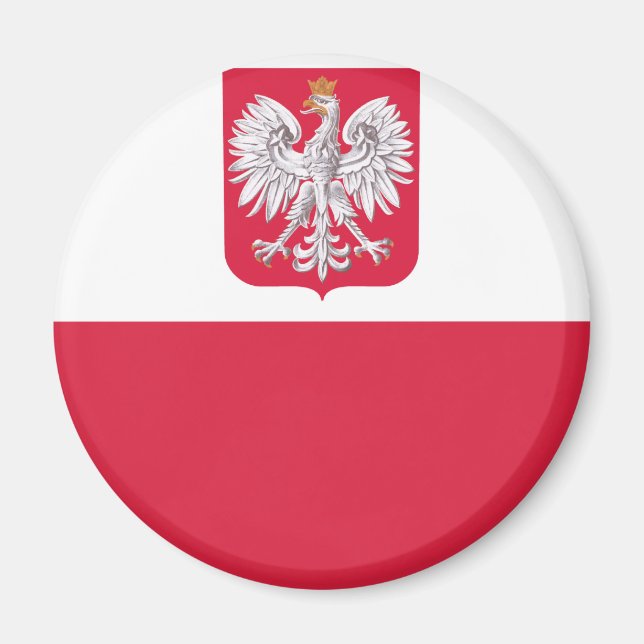 Polish Flag Magnet (Front)