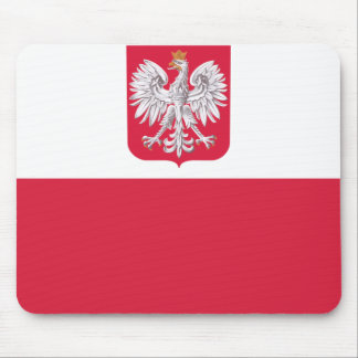 Polish Flag Mouse Pad