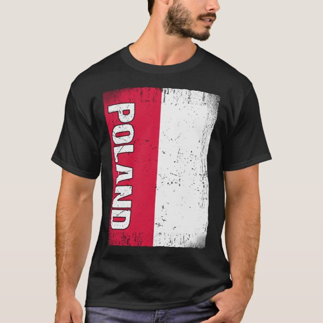 Polish Flag Poland  1 T-Shirt (Front)