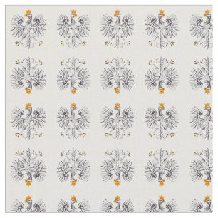 Polish Flag & Poland Eagle, Trendy Fabric /fashion