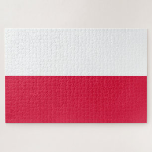 Polish Flag (Poland) Jigsaw Puzzle