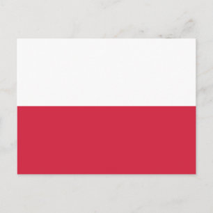 Polish Flag Postcard