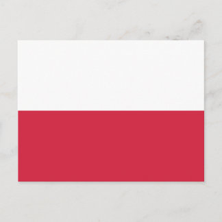 Polish Flag Postcard