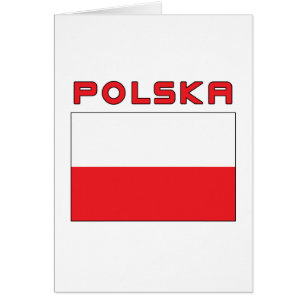 Polish Flag With Polska