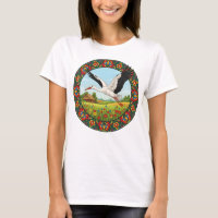 Polish Folk Stork Wycinanki