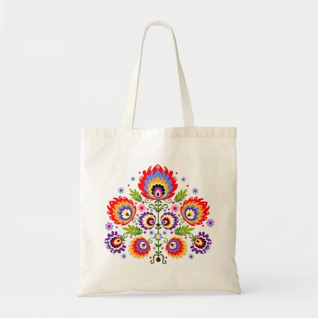polish folk tote bag (Front)